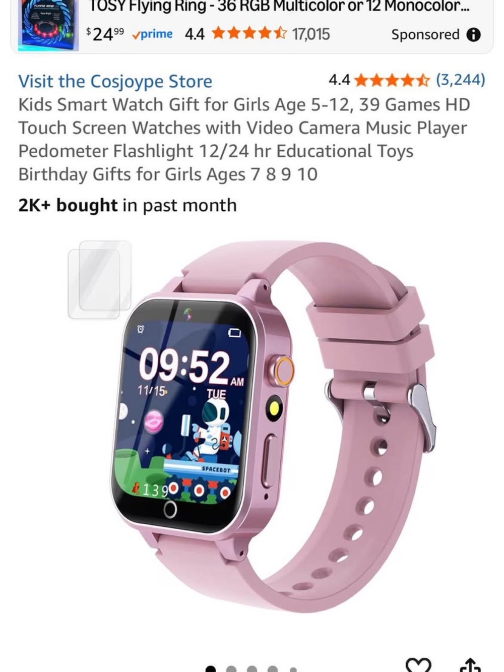 New in box smart watch